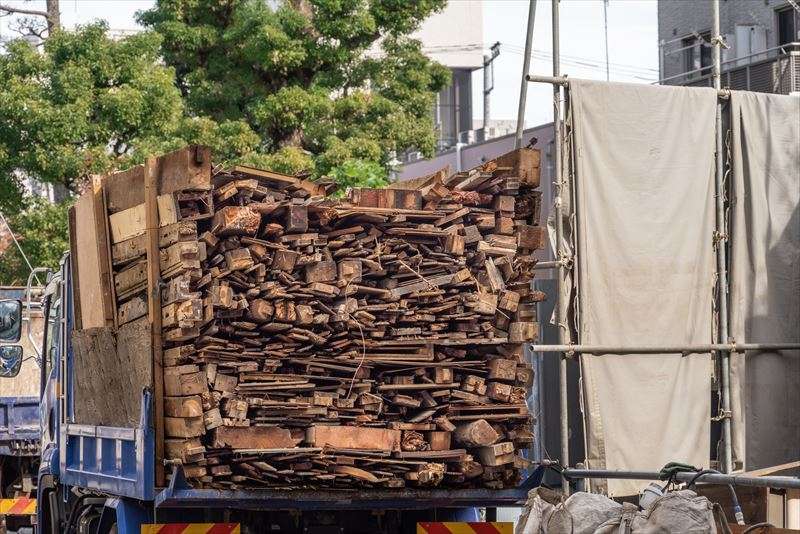 木くずを産業廃棄物とする判断基準